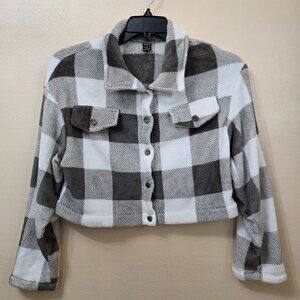 Super Soft Plaid Crop Top